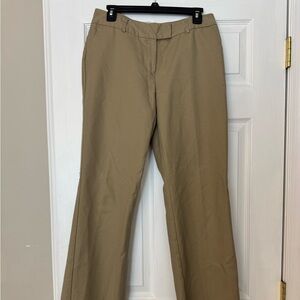 Worthington Modern Fit Woman’s Size 6 Tan Pants 97% Cotton